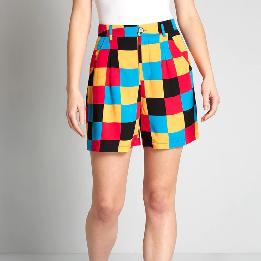 ModCloth Dangerfield Just Keep Checking Shorts
